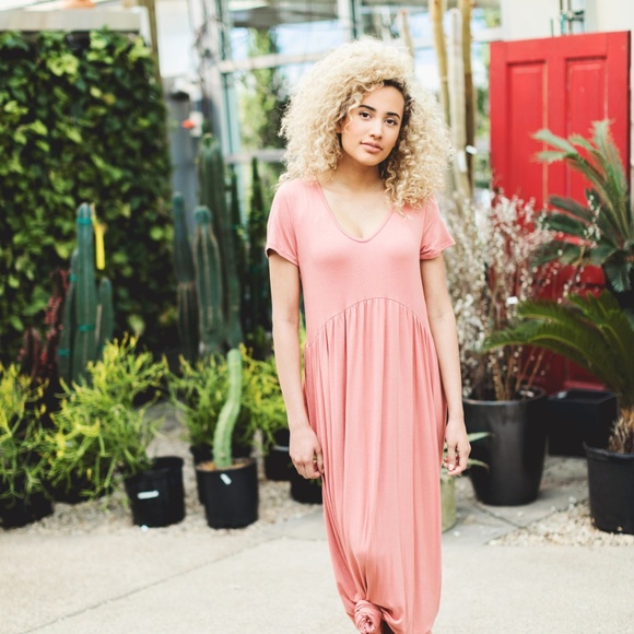 Pink maxi Dress - Picture 2 of 2